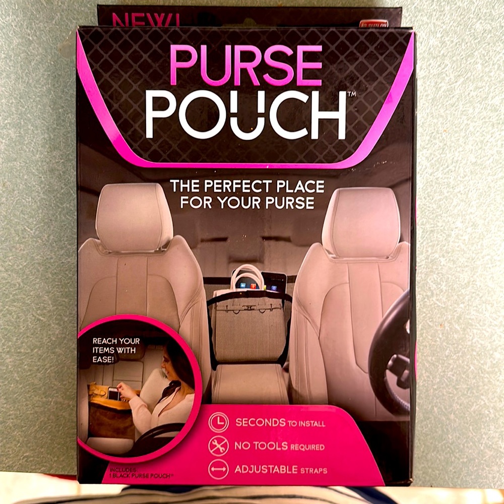 NIB Purse/Handbag Pouch for automobile.  The perfect place to keep you handbag.